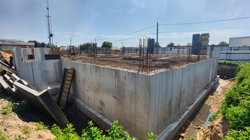 Commercial Slab Construction in Longmont, CO