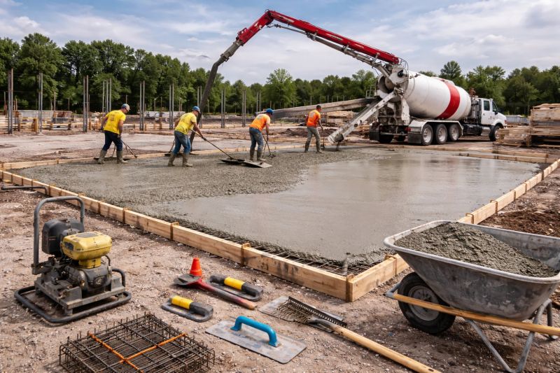 Commercial Slab Installation in Fort Lauderdale, FL