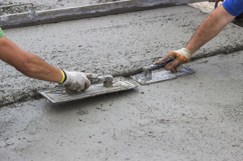 Cured Concrete Surface