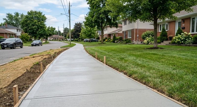 Concrete Sidewalk Construction in Fort Collins, CO