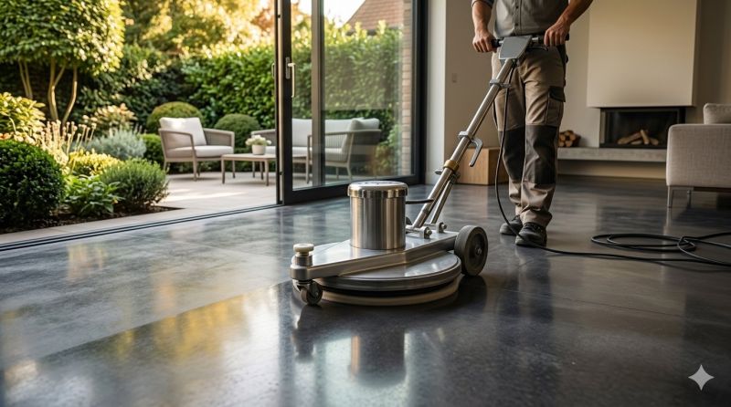 Driveway Concrete Polishing in Louisville, KY