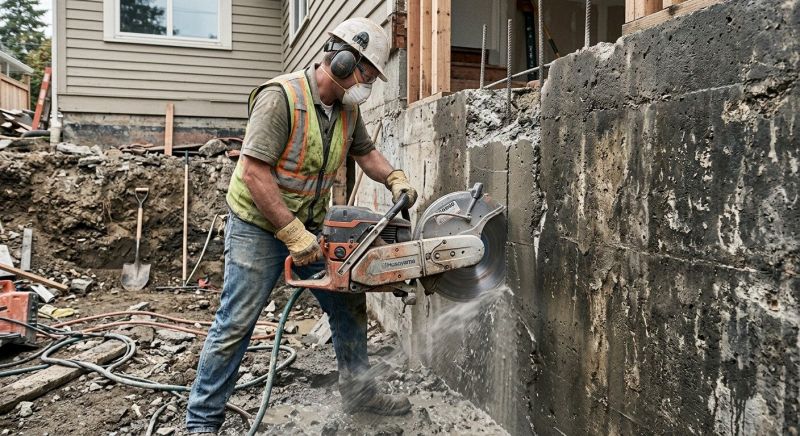 Foundation Cutting Service in Corpus Christi, TX